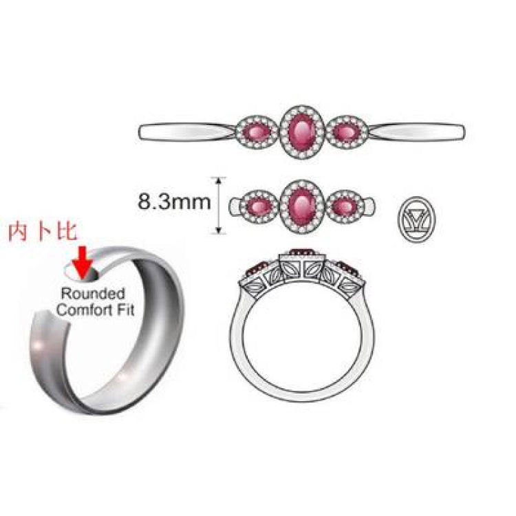 14K Vanilla Gold® Ring