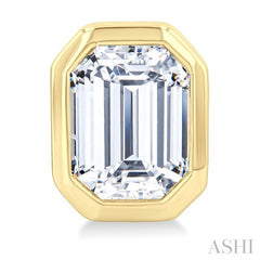 3/8 Ctw Emerald Pie Cut Diamond Fashion Stud Earrings in 14K Yellow Gold