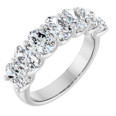 14K White Gold 2 1/2 CTW Lab-Grown Diamond Anniversary Band