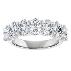 14K White Gold 2 1/2 CTW Lab-Grown Diamond Anniversary Band