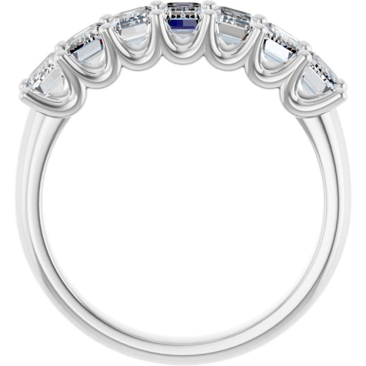 Platinum 2 1/6 CTW Lab-Grown Diamond Anniversary Band