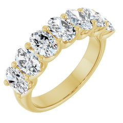 14K Yellow Gold 2 1/2 CTW Natural Diamond Anniversary Band