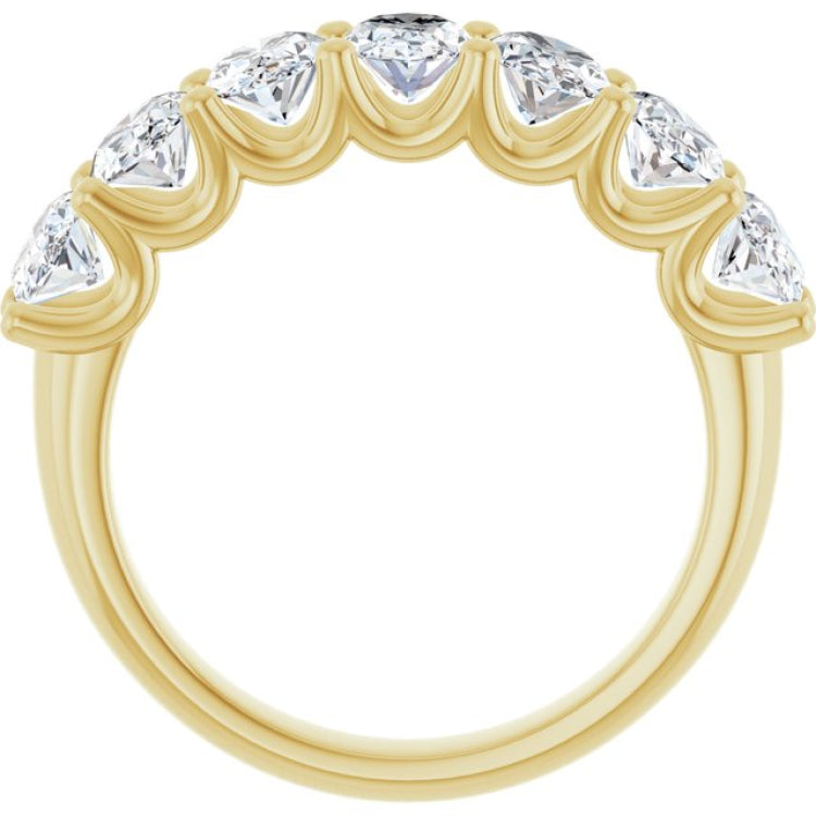 14K Yellow Gold 2 1/2 CTW Natural Diamond Anniversary Band