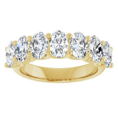 14K Yellow Gold 2 1/2 CTW Natural Diamond Anniversary Band