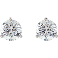 14K White Gold 1/5 CTW Natural Diamond Stud Earrings