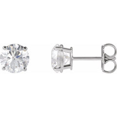 14K Rose Gold Natural Citrine Earring