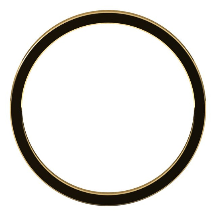 10K Yellow Gold 1.5 mm Flat Band Size 5