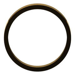 10K Yellow Gold 3.5 mm Flat Band Size 5.5