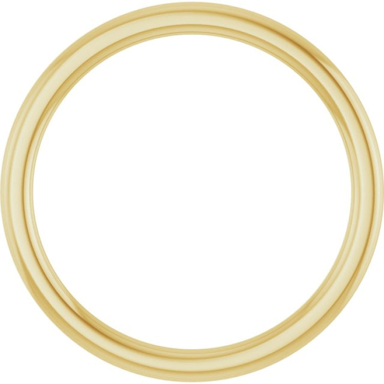 10K Yellow Gold 1.5 mm Comfort-Fit European-Style Band Size 5