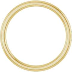 14K Yellow Gold 1.5 mm Comfort-Fit European-Style Band Size 8.5