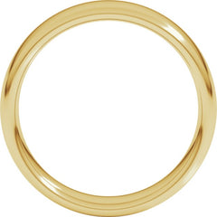 14K Yellow Gold 5.5 mm Comfort-Fit European-Style Band Size 14.5