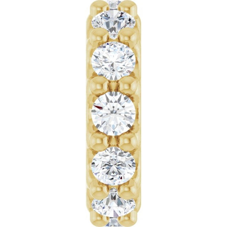 14K Yellow Gold 1/3 CTW Natural Diamond Spacer Charm/Pendant