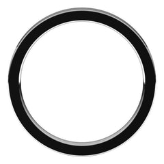 Platinum 2.5 mm Comfort-Fit Flat Band Size 7