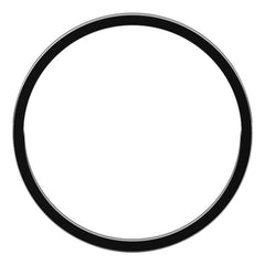14K White Gold 1 mm Ultra-Lightweight Flat Band Size 5.5
