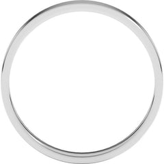 Platinum 3 mm Ultra-Lightweight Flat Band Size 4.5
