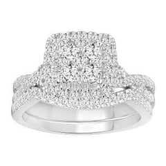 14K 1.50ct Dia Cluster Ring