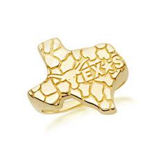 10K Gold Nugget Ring