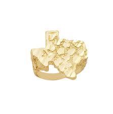 10K Gold Nugget Ring