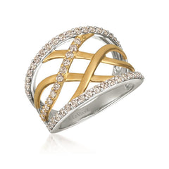 14K 0.86ct Diamond Fashion Ring