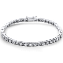 14K 3.00ct Diamond Tennis Bracelet