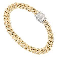 10K 6.60ct Dia Chino-Link Bracelet