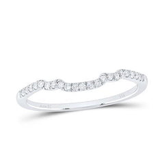 10K 0.40ct Diamond Wedding Band