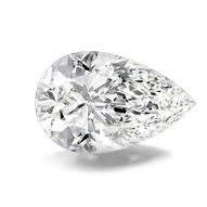 0.53Ct 627412991 E-Color/VS1-Clarity Pear-cut Lab-grown/Diamond