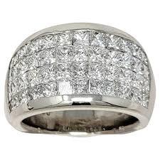10K 2.50Ct Diamond Invisible-set Wedding-Band