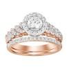 14K 1.00CT-Diamond Solitaire Bridal-Set