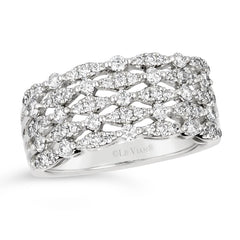 Platinum 0.73ct Diamond LeVian-Ring Size-7