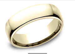 14K 7MM SZ10 SL. COMFORTFIT GOLD BAND