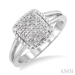 925 Silver 0.05CT DIAMOND RING