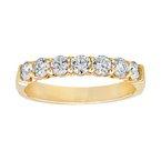 14K 2.00ct Diamond Prong-Set Wedding-Band
