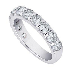 14K 2.00ct Diamond Prong-Set Wedding-Band
