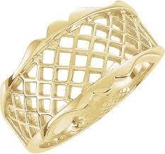 10K Gold Ladies C.Z.Engagement  Rings