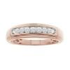 10K 0.25ct Diamond Channel-Set Wedding-Band