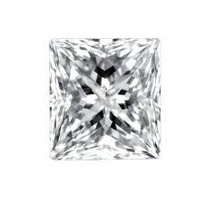 2.04Ct IGI 662455034  E-Color/VS1-Clarity Princess-cut Lab-Diamond