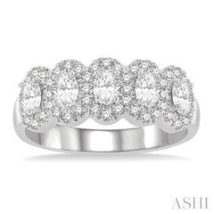 14K 1.00Ct Diamond Fashion Wedding-Band