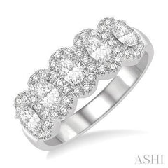 14K 1.00Ct Diamond Fashion Wedding-Band