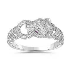 14K .50CT-Diamond Fancy Ring