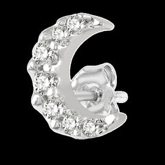 10K 0.08ct Diamond Cluster Earrings