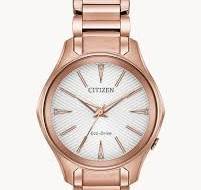 Citizen Eco-Drive Rose-Tone Modena Watch