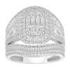 14K 2.97ct Dia Cluster Ring