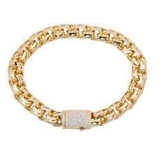 10K 13MM 9"H CHINO BRACELET