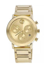 Movado-Bold Verso Chronograph Mens-Watch Gun-Metal