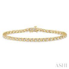 14K 2.00CT Diamond Tennis Bracelet