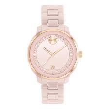 Movado Bold Ladies Watch Rose-Tone