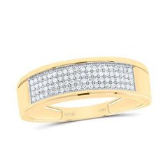10K 0.35CT DIAMOND BAND