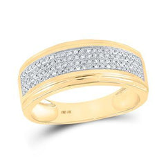 10K 0.35CT DIAMOND BAND