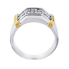 14K 0.50ct Diamond Channel-Set Wedding-Band